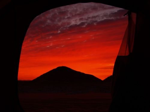Alba a sud di Cufra Alba a sud di Cufra